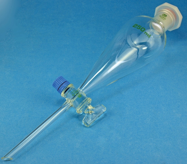 Karl Hecht Scheidetrichter mit Vollglass