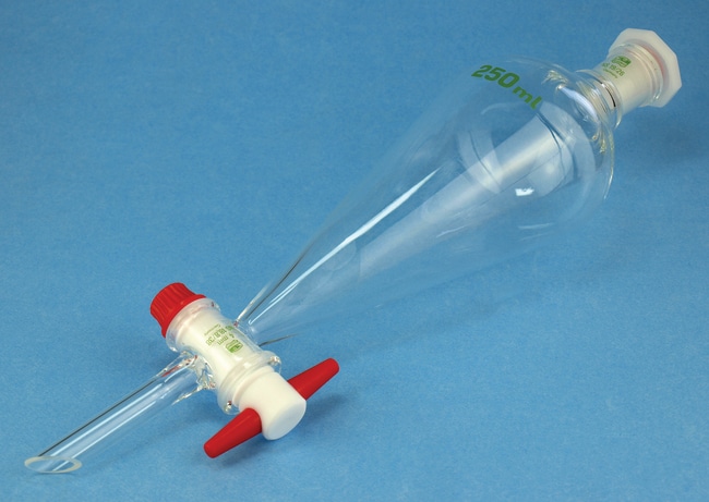 Karl Hecht Scheidetrichter mit PTFE-Stop
