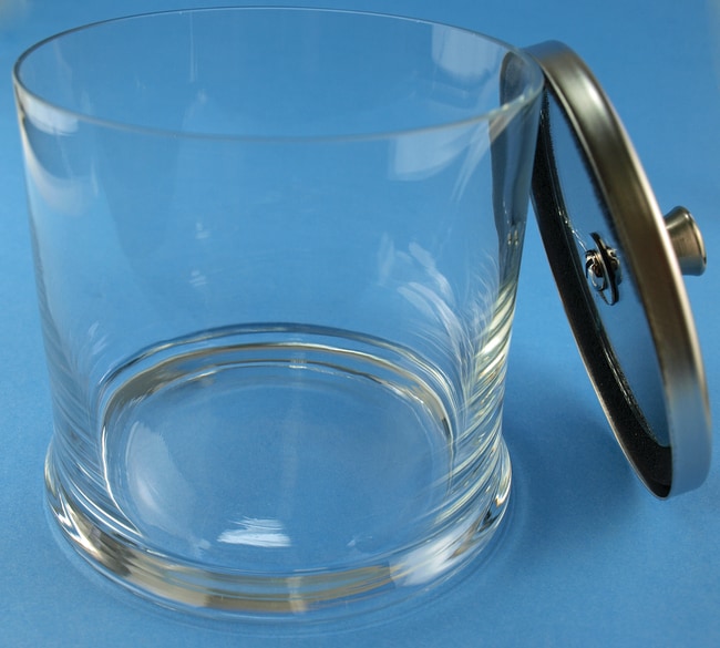 Karl Hecht Glasgefae mit gewichteter Abd