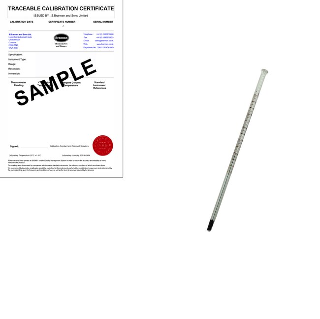 200mm InitialTM Lab. Thermometer -10/110