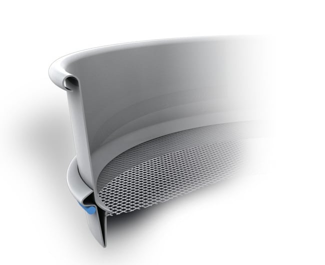 RETSCH 305 dia. x 40mmH Stainless Steel