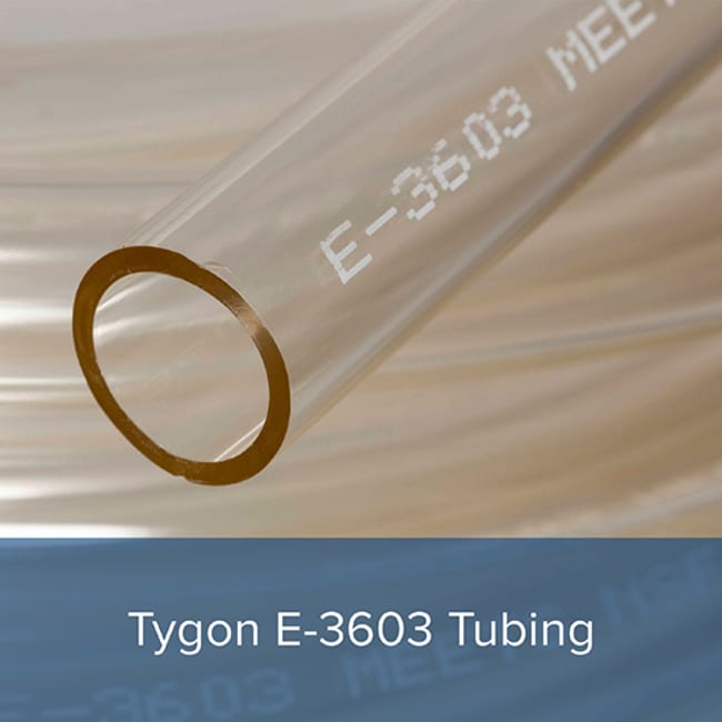 15M Tygon E-3603 Tubing 1/2x11/16"