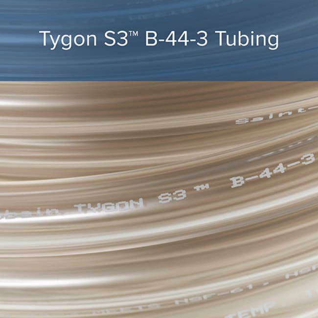 15M Tygon S3 B-44-3 Tubing 1/2x3/4"