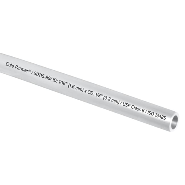 15M Clear TPE Tubing 1/16x1/8"