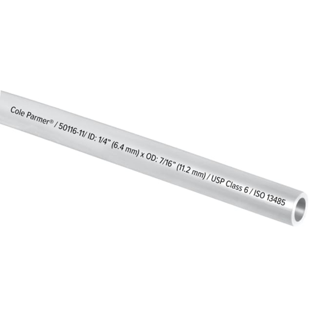 15M Clear TPE Tubing 1/4x7/16"