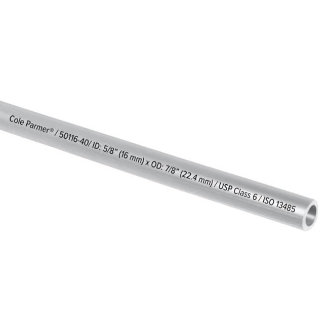 15M Soft Clear TPE Tubing 5/8x7/8"