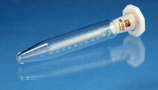Karl Hecht Zentrifugenrohrchen aus Glas,