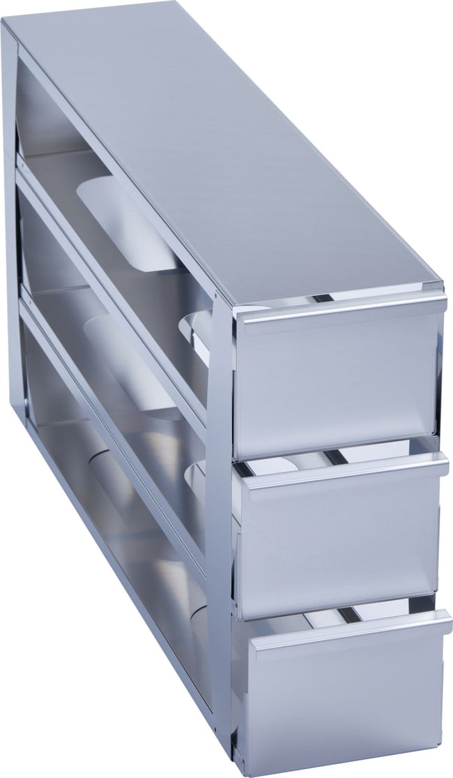 Drawer style stainless steel rack for In