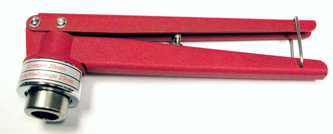 CRIMPER 8MM MANUAL RED  PK OF 1