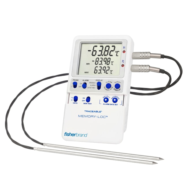 Fisherbrand Traceable Memory-Loc Thermom