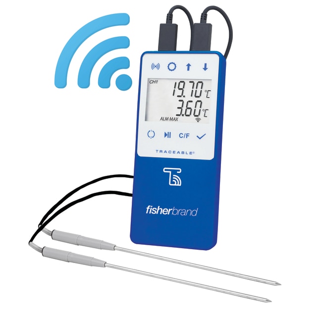 Fisherbrand TraceableLIVE Thermometer fu