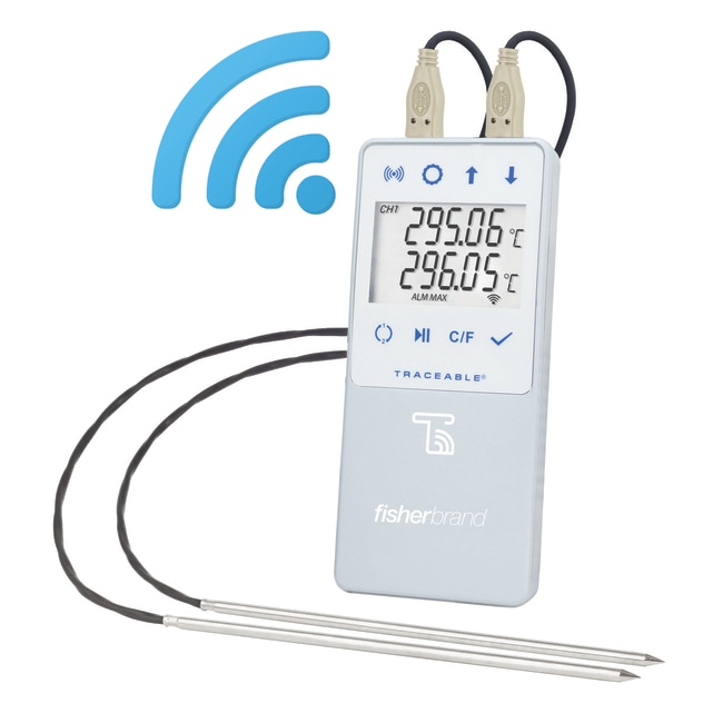 Fisherbrand TraceableLIVE Thermometer fu