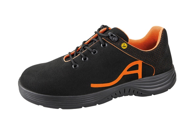 1PR safety trainers, 35, X Light black/o