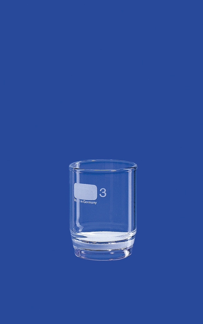 Filter crucible, capacity 30 ml, porosit