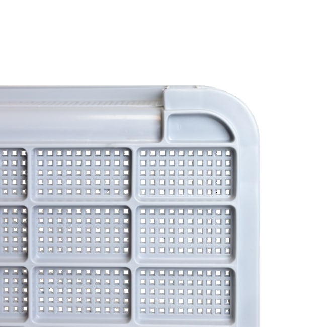 30LT Grey finely perforated reinforced c