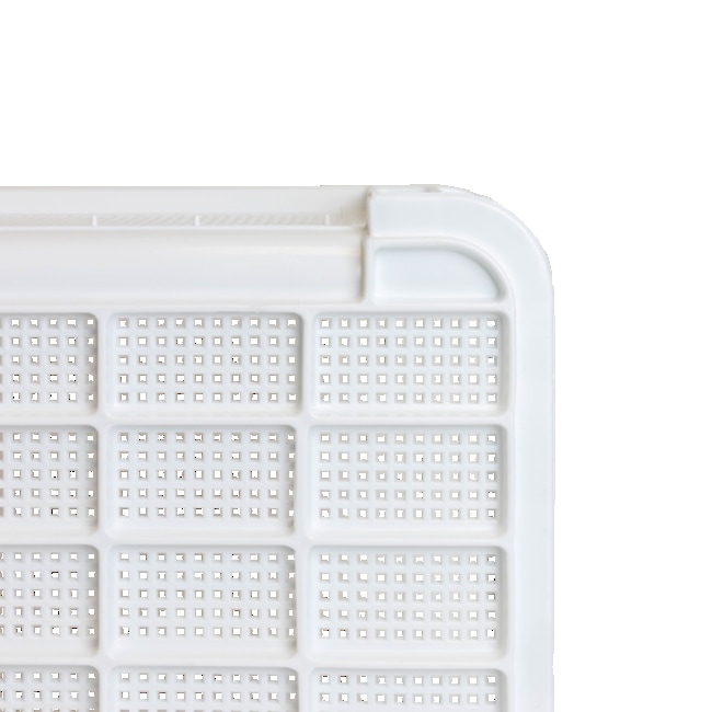 30LT White finely perforated reinforced
