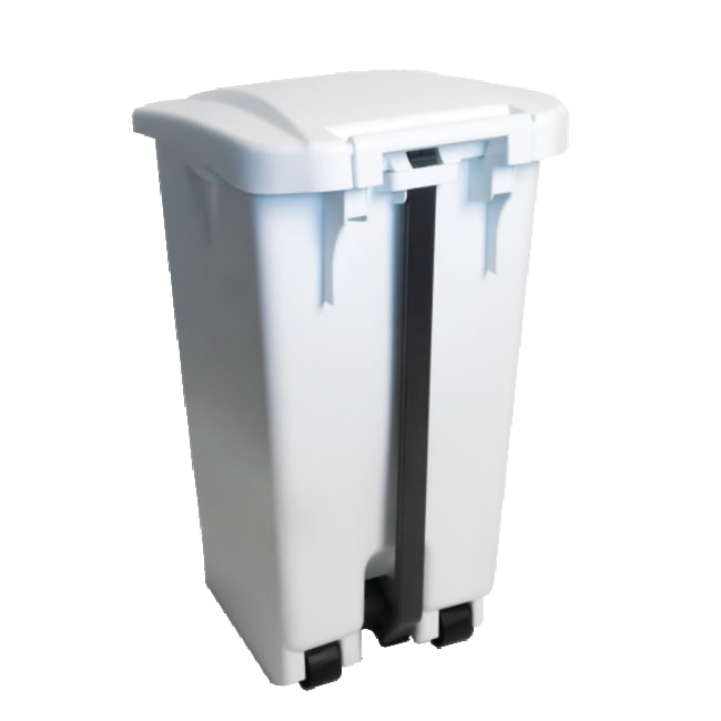 60LT Eco Pedal container with white lid