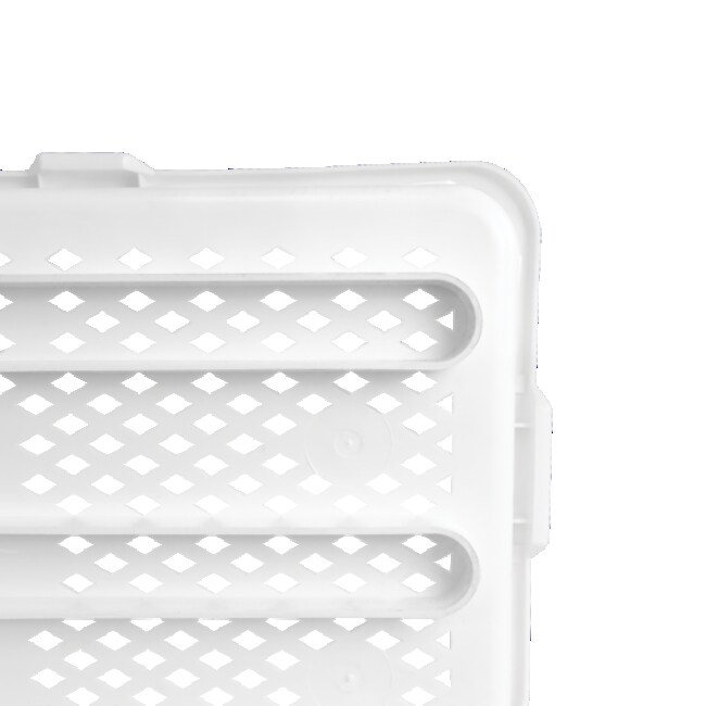 112LT White large laundry basket