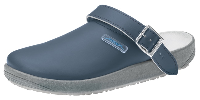 1 PAIR RUBBER SHOE LEATHER DARK BLUE SIZ