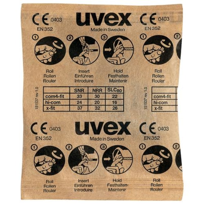 100PR Gehörschutzstöpsel uvex x-fit 2112