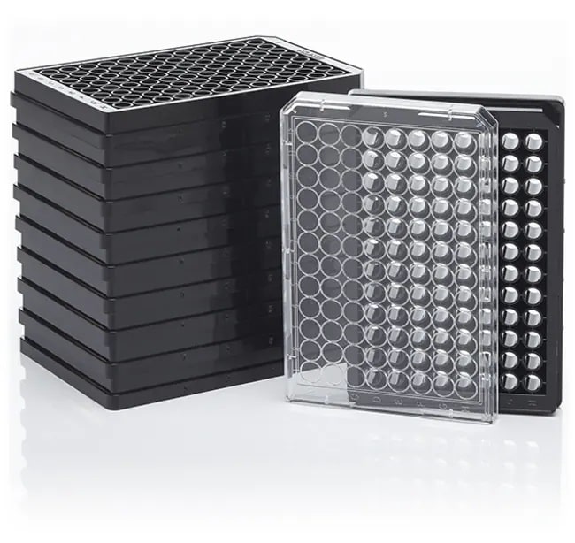 X30 96WELL PLATES FOR FLUORESCENCE EA