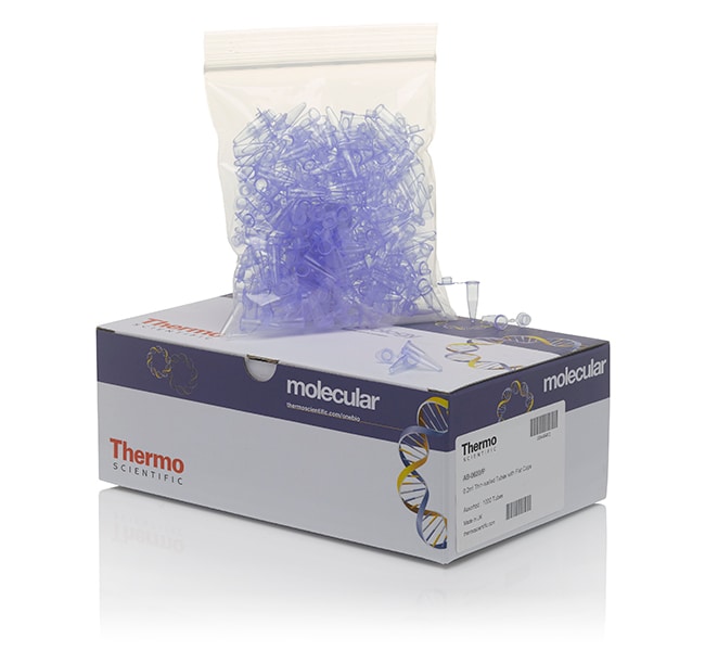 X1000 PCR TUBE 0.2ml FLAT PURPLE     . .
