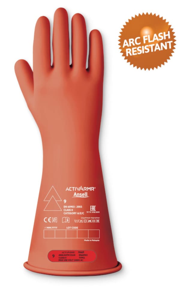 10PR ACTIVARMR ELECTRICAL GLOVES CL0 RIG