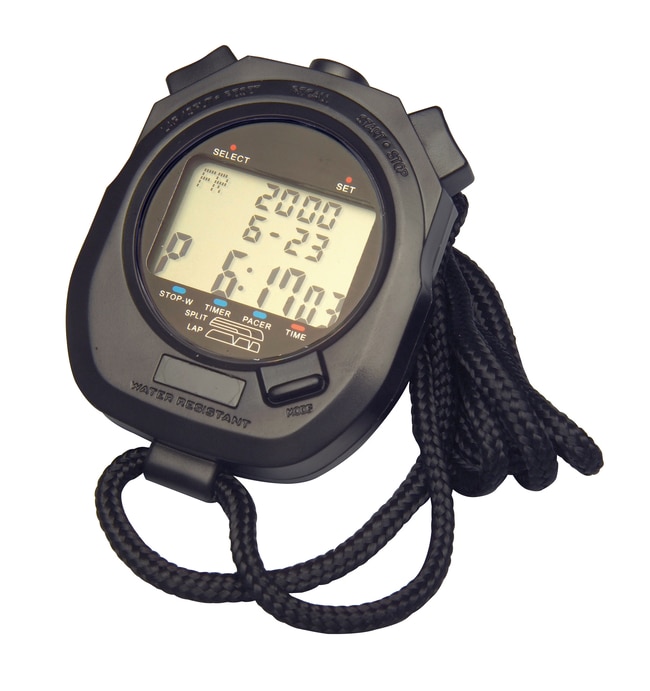 H-B DURAC DIGITAL PLASTIC STOPWATCH, 10