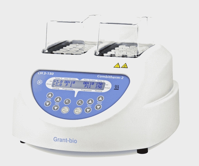 Digital dry block heater and cooler. -3°