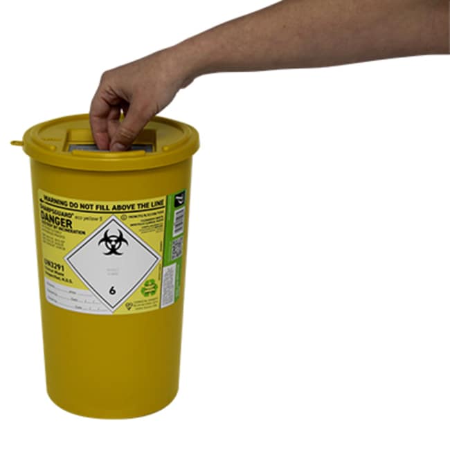 Eco Yellow 5 Waste Container .