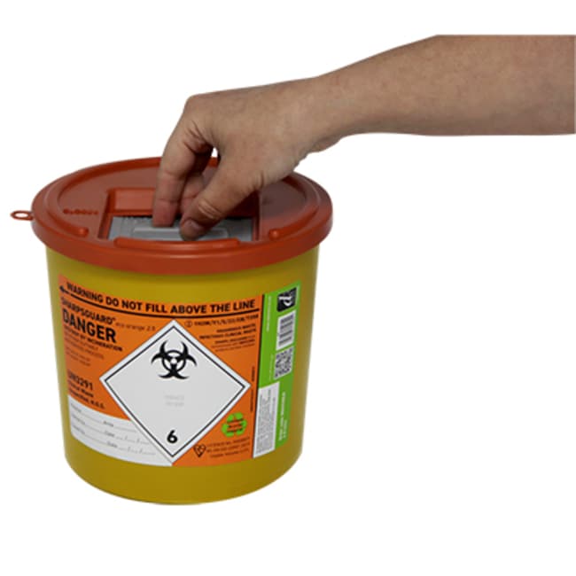 Eco Orange 2.5 Waste Container .