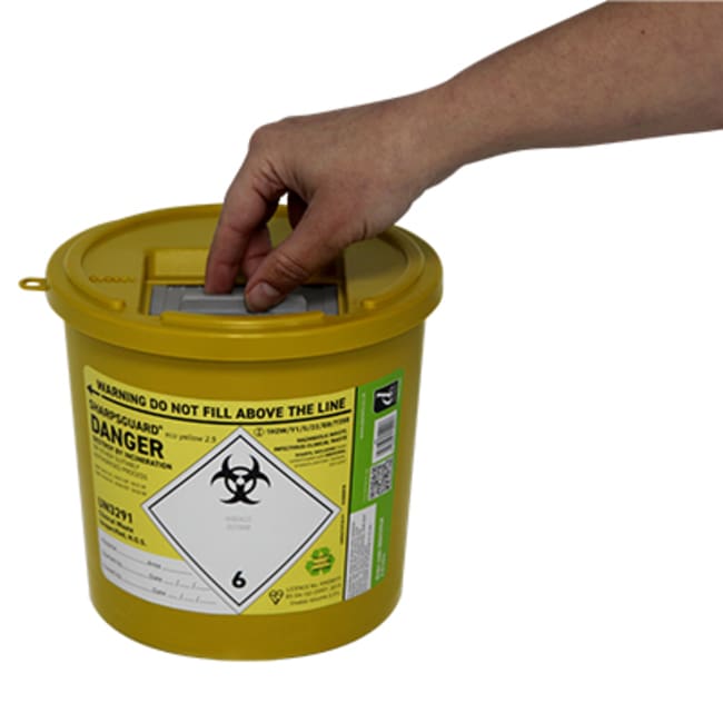 Eco Yellow 2.5 Waste Container .