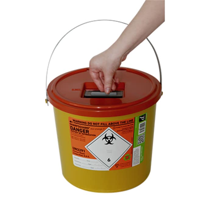 Eco Orange 7 Waste Container .