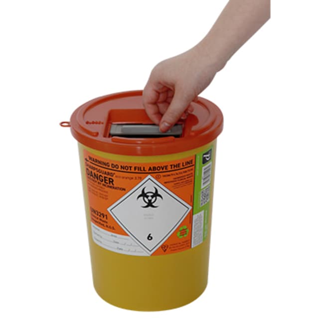 Eco Orange 3.75 Waste Container .