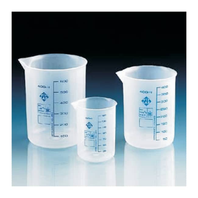 VITLAB Griffin Messbecher aus Polypropyl
