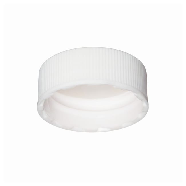 X500 White PP Open Screw Cap 22-400 w/Bo