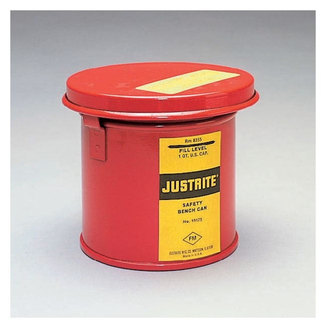 Justrite Tra¨nkbeha¨lter aus Stahl, Zert