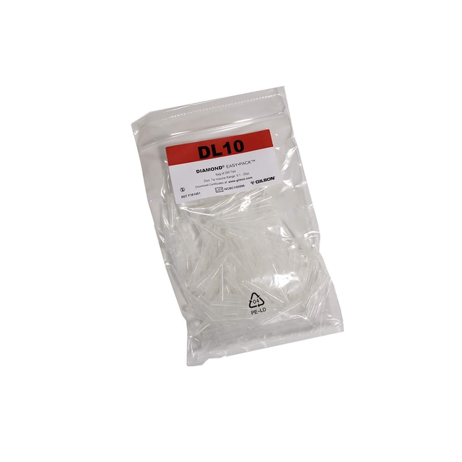 Gilson PIPETMAN EasyPack Spitzen, Volume