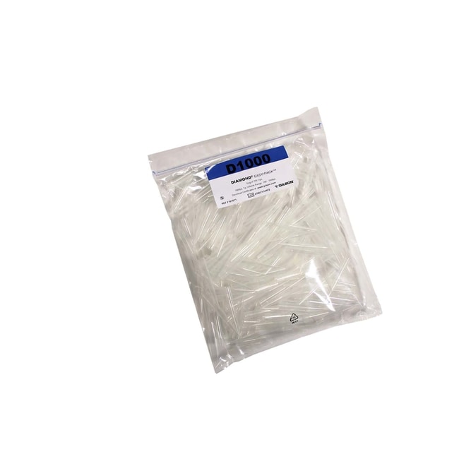 Gilson PIPETMAN EasyPack Spitzen, Volume