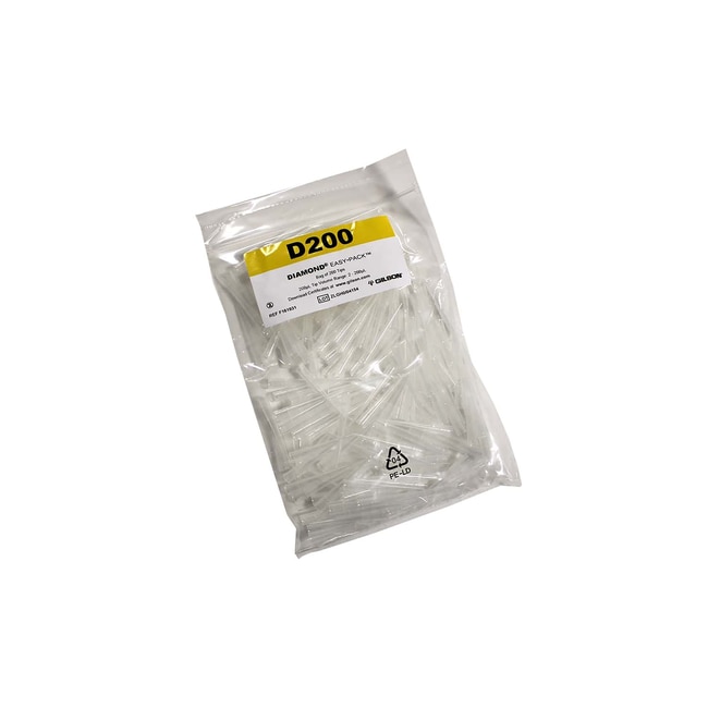 Gilson PIPETMAN EasyPack Spitzen, Volume