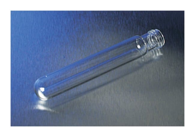 Pyrex Round Bottom Threaded Culture Tube