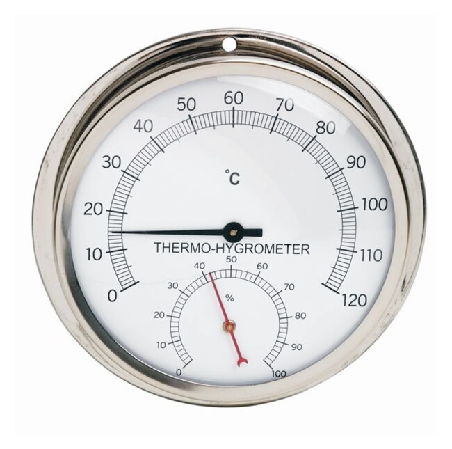 H-B DURAC THERMOMETER-HYGROMETER, 0-120C