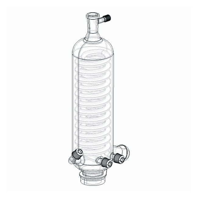 Diagonal condenser for glass assembly A