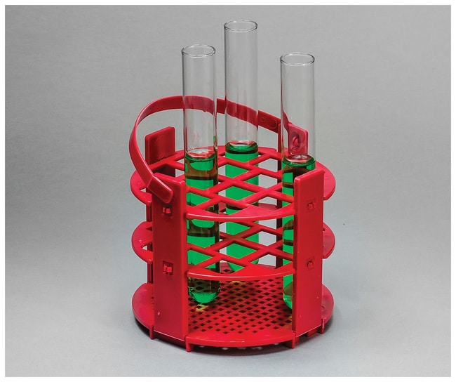 No-Wire Round Test Tube Rack for 14 tube