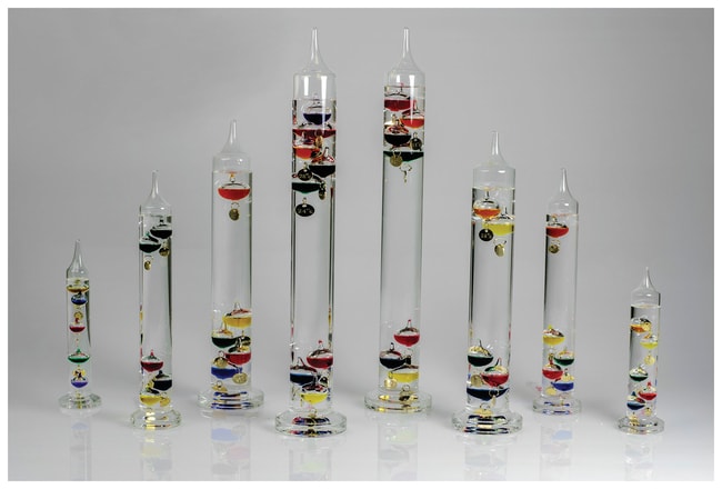 H-B DURAC GALILEO THERMOMETER; 16 TO 36C