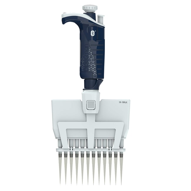Electronic PIPETMAN M 12-channels 20-200