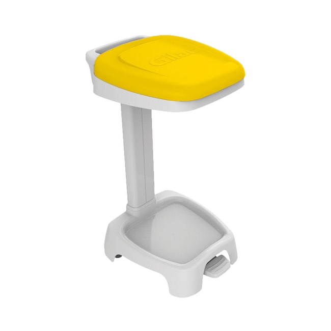 120L pole bag holder and yellow lid