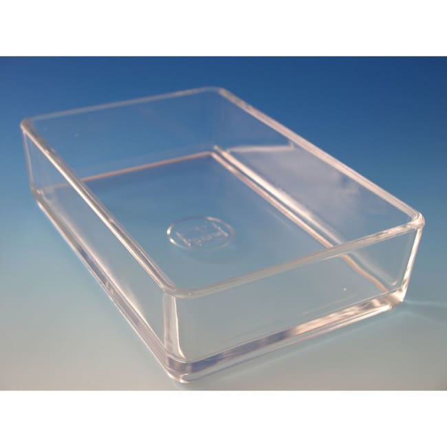 Karl Hecht Instrumententablett aus Glas,