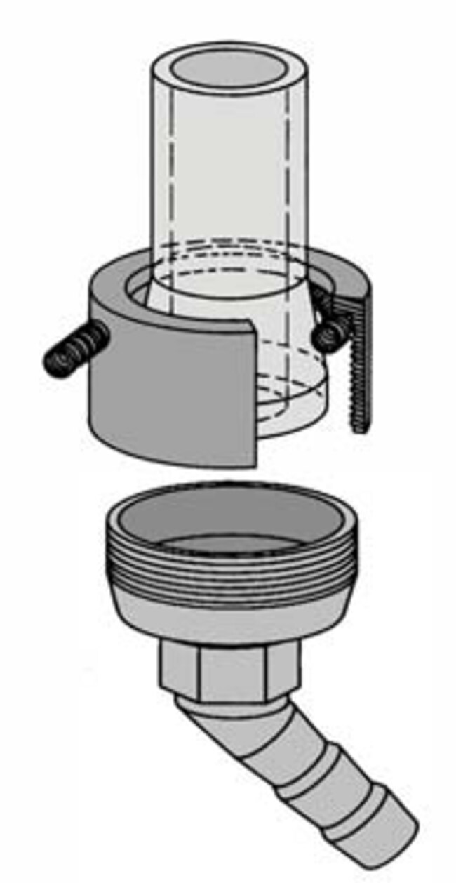 HWS Labortechnik HWS-Metalladapter fr Me