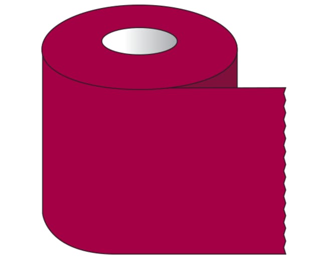 12M LABEL TAPE MAROON 50 MM